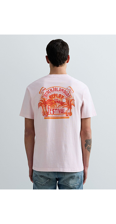 オープンエンドジャージービーチフェスTシャツ 詳細画像